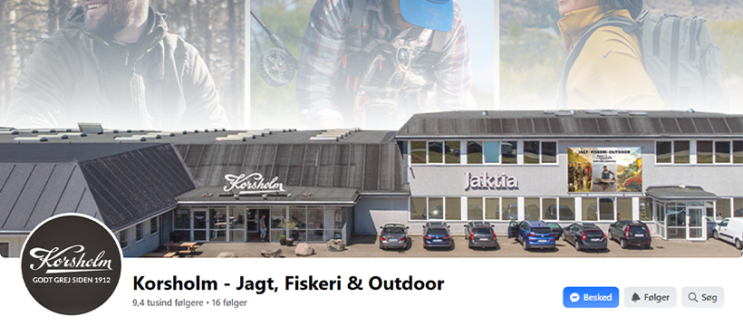 Billede af en mail indbakke, hvor man kan se vores nyhedsbrev omkring jagt, fiskeri og outdoor.