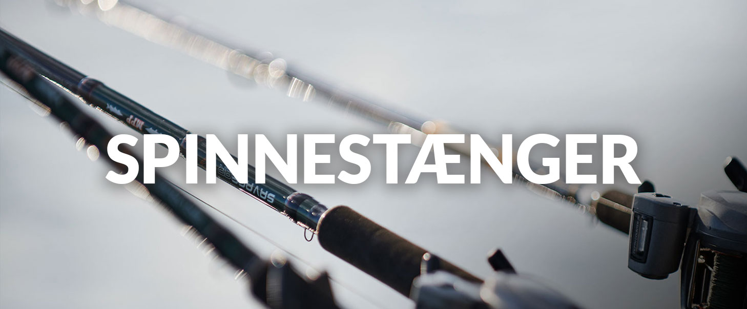 Nahaufnahme von Spinnruten